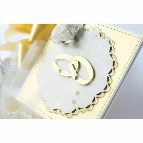 Wedding Rings Metal Cutting Dies Scrapbooking Stamps Craft Embossing Die Cut Making Stencil Template
Wedding Rings Metal Cutting Dies Scrapbooking Stamps Craft Embossing Die Cut Making Stencil Template