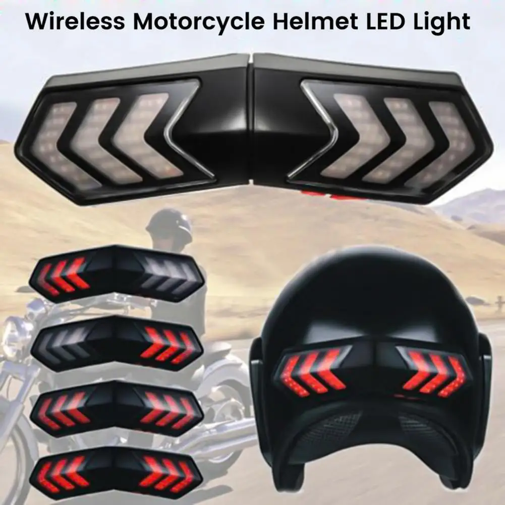 

Отличная Скоба для шлема, универсальный защитный шлем, световой сигнал поворота, экологически чистый компактный световой сигнал для шлема для велосипеда