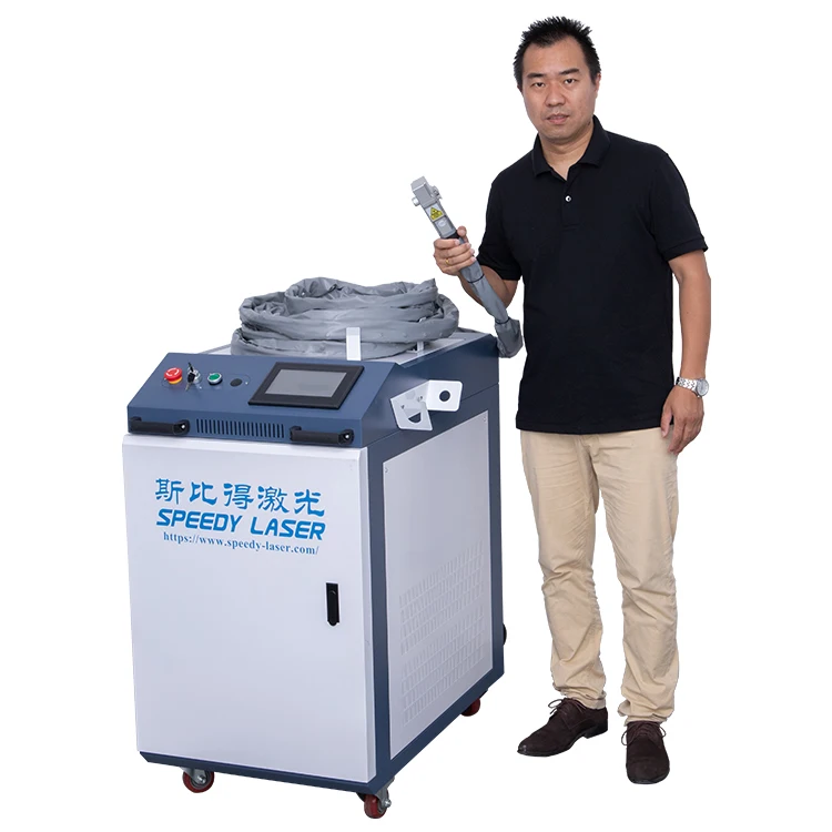 Handheld 1000W 1500W Laser Rust and Paint Removal Cleaner Metal Stainless Steel Oxidized Surface Fiber Laser Cleaning Machine
Handheld 1000W 1500W Laser Rust and Paint Removal Cleaner Metal Stainless Steel Oxidized Surface Fiber Laser Cleaning Machine