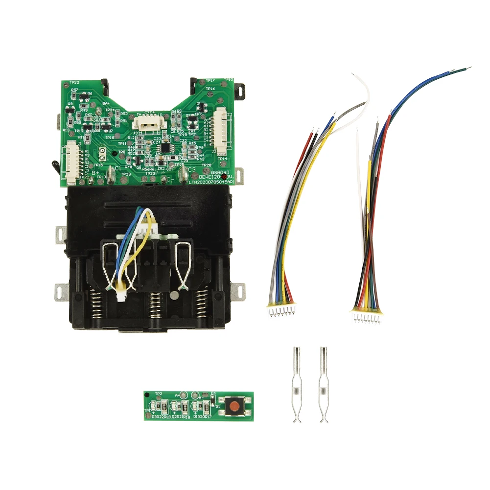 DCB609 Li-ion Battery Charging Protection Circuit Board For De-Walt 20V 60V DCB606 FlexVolt Lithium Battery DCB612 Repair Parts
DCB609 Li-ion Battery Charging Protection Circuit Board For De-Walt 20V 60V DCB606 FlexVolt Lithium Battery DCB612 Repair Parts