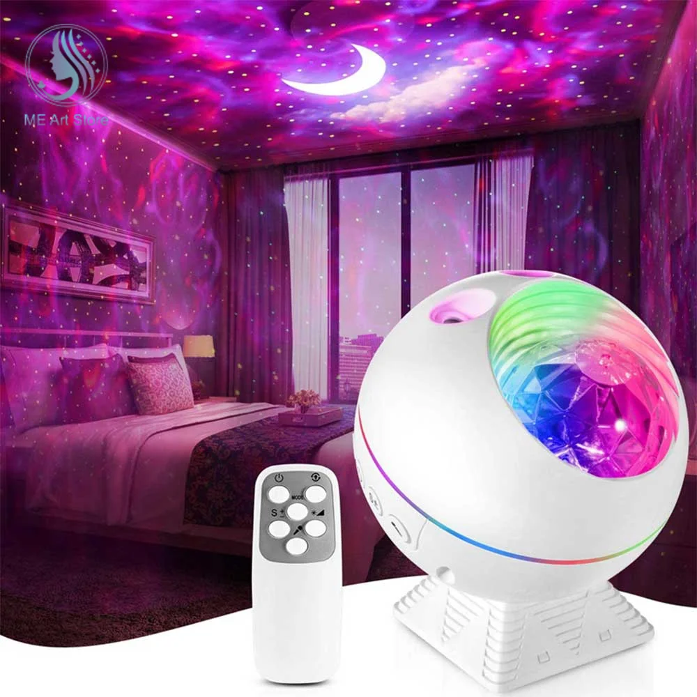 Starry Night Projector Galaxy Night Projection Lamp Remote Control USB Ocean Wave Atmosphere Decoration Light for Kids Gift
Starry Night Projector Galaxy Night Projection Lamp Remote Control USB Ocean Wave Atmosphere Decoration Light for Kids Gift