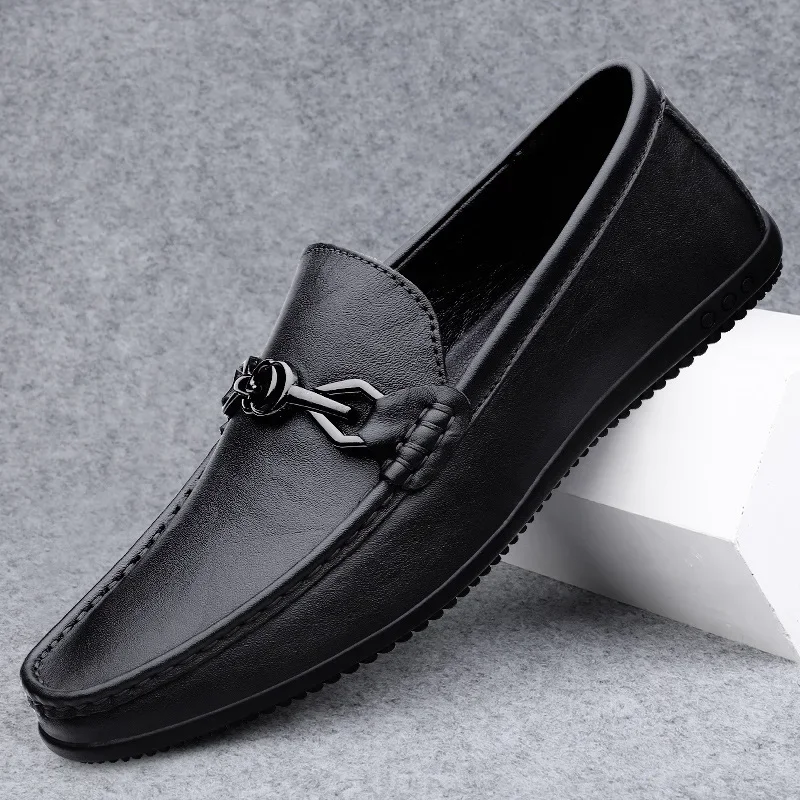 Moccasins Loafers Men's Genuine Leather Business High-End Business Slip-on Men's Genuine Leather
Moccasins Loafers Men's Genuine Leather Business High-End Business Slip-on Men's Genuine Leather
