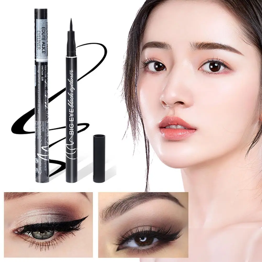 Women Black Eyeliner Liquid Pen Waterproof Long Lasting Eyeliner Pencil Quick Smooth Matte Makeup Drying Beauty Eye Z8B9
Women Black Eyeliner Liquid Pen Waterproof Long Lasting Eyeliner Pencil Quick Smooth Matte Makeup Drying Beauty Eye Z8B9