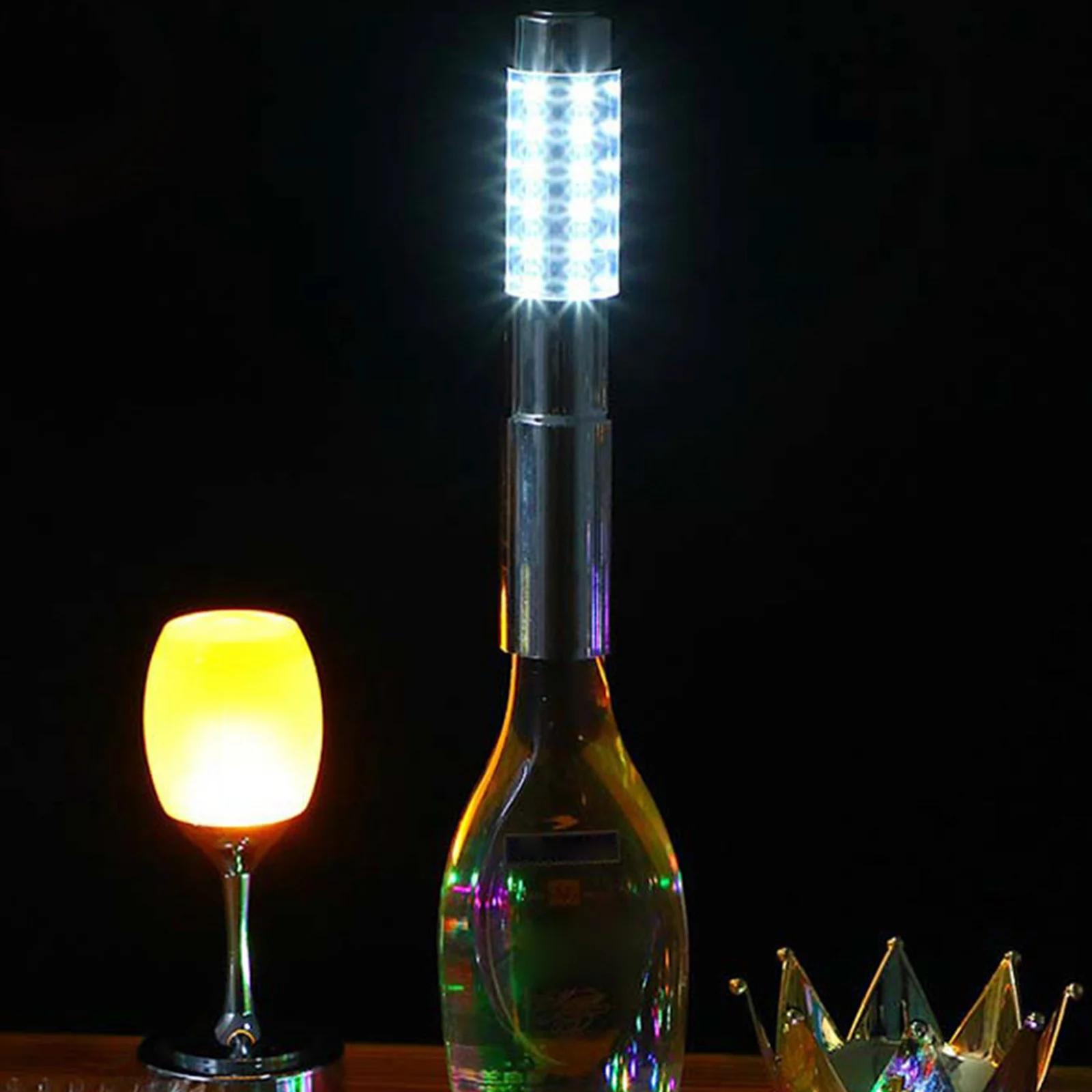 LED Strobe Baton Champagne Bottle Flashing Stick Light Bottle Flash Baton for Bar Club KTV Birthday Weddings Decor Wholesale
LED Strobe Baton Champagne Bottle Flashing Stick Light Bottle Flash Baton for Bar Club KTV Birthday Weddings Decor Wholesale