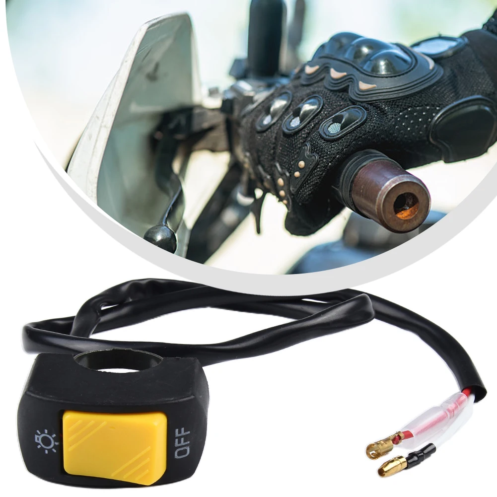 Motorcycle Switch ON/OFF Push Button 12V 22mm Button Connector Handlebar Switch For ATV Electronic Bike Scooter Motorbike
Motorcycle Switch ON/OFF Push Button 12V 22mm Button Connector Handlebar Switch For ATV Electronic Bike Scooter Motorbike