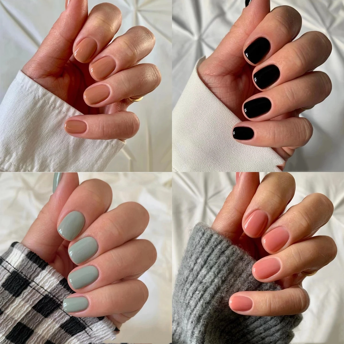 24Pcs/Lot Round Head Nude Color Wearing Fake Nails Short Solid Color Simple Press on Acrylic Nails Finger Stick-on Nails False
24Pcs/Lot Round Head Nude Color Wearing Fake Nails Short Solid Color Simple Press on Acrylic Nails Finger Stick-on Nails False
