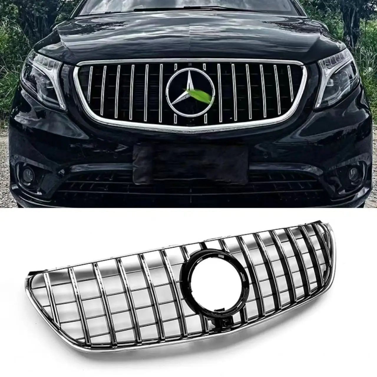 Глянцевые черные решетки радиатора для Mercedes Benz V Class V250/V260 W447 GT гоночные решетки бамперы комплект корпуса блеск капота
Глянцевые черные решетки радиатора для Mercedes Benz V Class V250/V260 W447 GT гоночные решетки бамперы комплект корпуса блеск капота