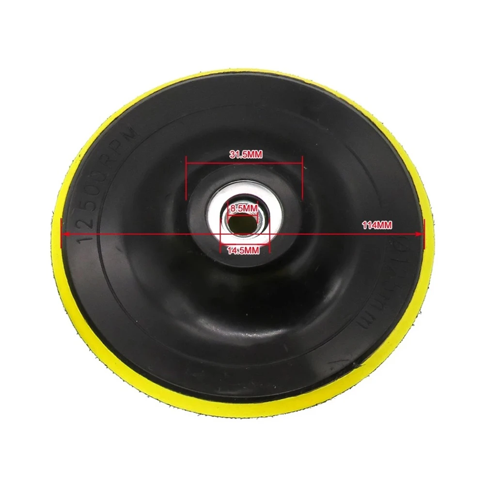 Buffing Pad Sanding Pad Yellow 5 Inch/125mm MAX 12500 RPM Polyurethane For Most Kinds Of Rotary Tools Brand New
Buffing Pad Sanding Pad Yellow 5 Inch/125mm MAX 12500 RPM Polyurethane For Most Kinds Of Rotary Tools Brand New