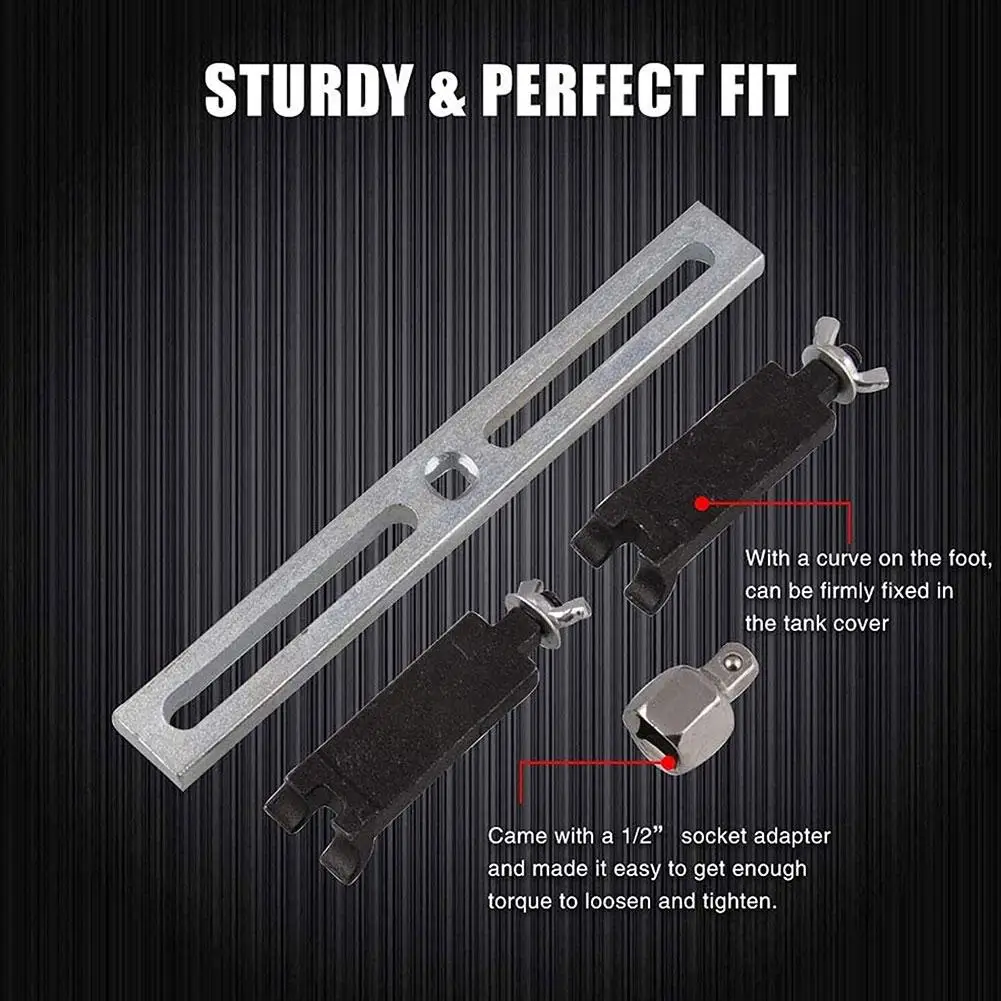Fuel Tank Repair Kit Fuel Cap Removal Wrench 2 Jaw 1/2" 3/8" To Adjustable Lock Pump Fuel Tool Wrench Removal G1E0
Fuel Tank Repair Kit Fuel Cap Removal Wrench 2 Jaw 1/2" 3/8" To Adjustable Lock Pump Fuel Tool Wrench Removal G1E0