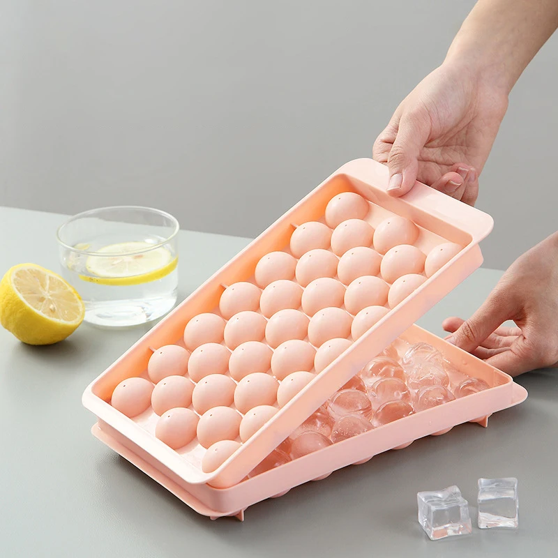 YOMDID Round Ice Cube Mold Creative Ice Cream Tool Ice Making DIY Pudding Jelly Ice Cube Mould With Lid Practical Kitchen Gadget
YOMDID Round Ice Cube Mold Creative Ice Cream Tool Ice Making DIY Pudding Jelly Ice Cube Mould With Lid Practical Kitchen Gadget