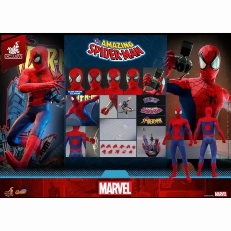 Goods in Stock Genuine Hottoys HT CMS015 Spider-Man 1/6 Authentic Collection Movie Character Action Model Toys Holiday Gifts
Goods in Stock Genuine Hottoys HT CMS015 Spider-Man 1/6 Authentic Collection Movie Character Action Model Toys Holiday Gifts