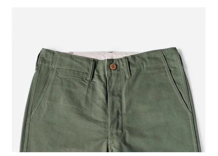 Bronson 1944 USMC Officer Chino Pants Straight-Leg Mens Military Trousers Khakis 80 Se551b17fe1134912a9c958b73ba65b22K