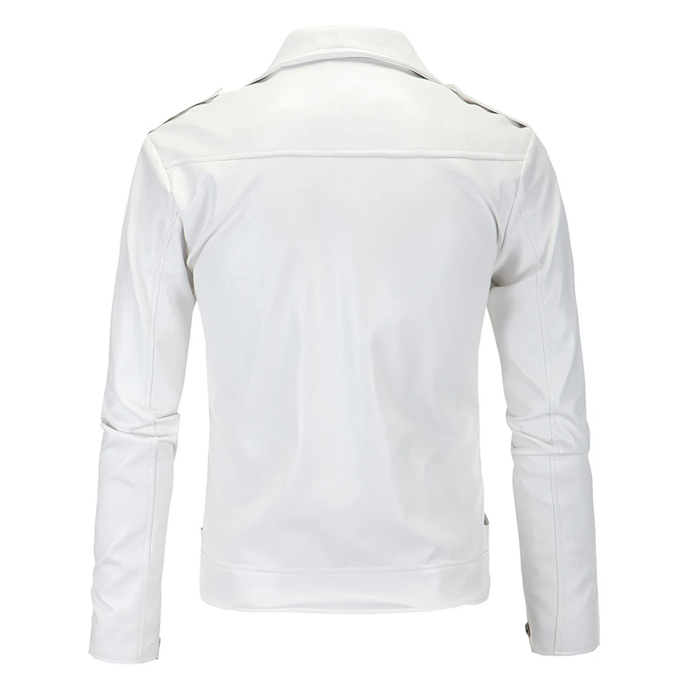 Men Jacket Coat Autumn Daily Holiday Lapel Long Sleeve Motorcycle Pu Jacket Solid Color Spring V Neck Vacation
Men Jacket Coat Autumn Daily Holiday Lapel Long Sleeve Motorcycle Pu Jacket Solid Color Spring V Neck Vacation