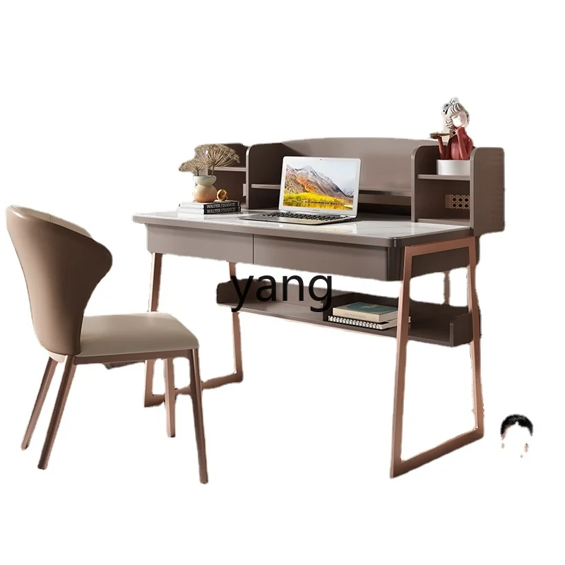 CX Stone Plate Desk Bookshelf Integrated Light Luxury Small Bedroom Modern Minimalist Student Household Study Desk
CX Stone Plate Desk Bookshelf Integrated Light Luxury Small Bedroom Modern Minimalist Student Household Study Desk