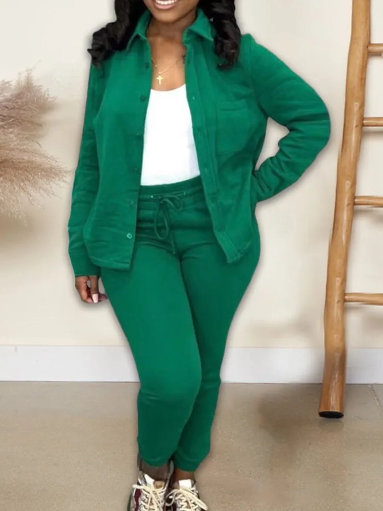 Casual Sports Set Women 2023 Autumn Winter Full Sleeve Plush Jackets+High Waist Side Pockets Jogger Pants Fashion Two-piece Set
Casual Sports Set Women 2023 Autumn Winter Full Sleeve Plush Jackets+High Waist Side Pockets Jogger Pants Fashion Two-piece Set