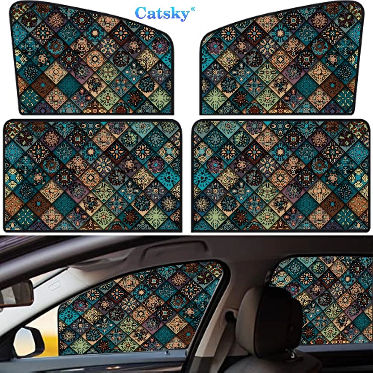 4 Pieces Privacy Car Window Sun Shades Magnetic Blackout Car Window Covers Car Curtains Car Window Sun Shades Covers Auto
4 Pieces Privacy Car Window Sun Shades Magnetic Blackout Car Window Covers Car Curtains Car Window Sun Shades Covers Auto