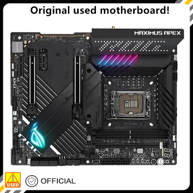Материнская плата LGA 1700 для ROG MAXIMUS Z690 APEX, для Intel Z690 DDR5 USB3.0 M.2 NVME, оригинальная настольная материнская плата, б/у материнская плата
Материнская плата LGA 1700 для ROG MAXIMUS Z690 APEX, для Intel Z690 DDR5 USB3.0 M.2 NVME, оригинальная настольная материнская плата, б/у материнская плата