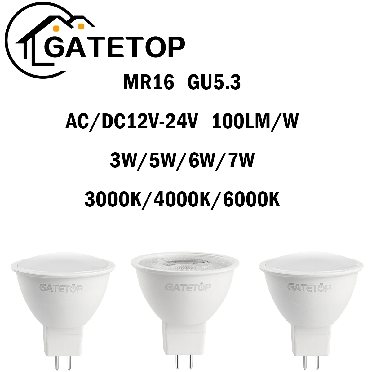 Светодиодный Spotlight MR16 12 шт. GU5.3 низкое напряжение AC/DC12V-24V 3-7 Вт 120/38 градусов теплый белый свет светильник без мерцания для дома и офиса
Светодиодный Spotlight MR16 12 шт. GU5.3 низкое напряжение AC/DC12V-24V 3-7 Вт 120/38 градусов теплый белый свет светильник без мерцания для дома и офиса