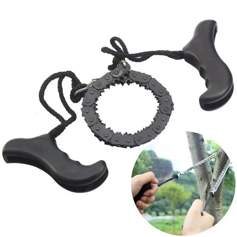 Woodworking Pocket Hand Chainsaw Heavy duty Manganese Survival Wire Saw Camp Hike Outdoor Hunt Fish Tool Cut Cutter Wood Forest
Woodworking Pocket Hand Chainsaw Heavy duty Manganese Survival Wire Saw Camp Hike Outdoor Hunt Fish Tool Cut Cutter Wood Forest