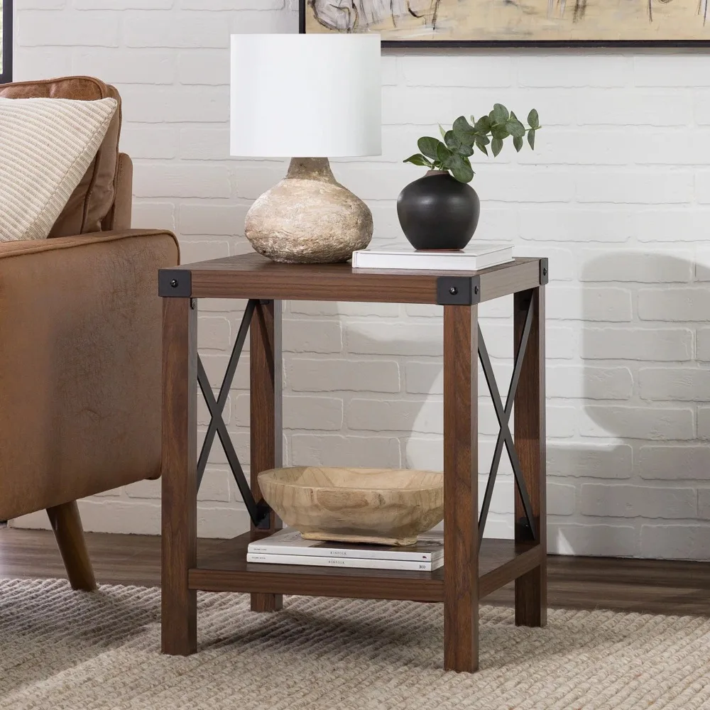 Magnolia Metal X End Table Nightstands Dark Walnut Freight Free Bedside Cabinet Nightstand Furniture Night Stands Tables Stand
Magnolia Metal X End Table Nightstands Dark Walnut Freight Free Bedside Cabinet Nightstand Furniture Night Stands Tables Stand