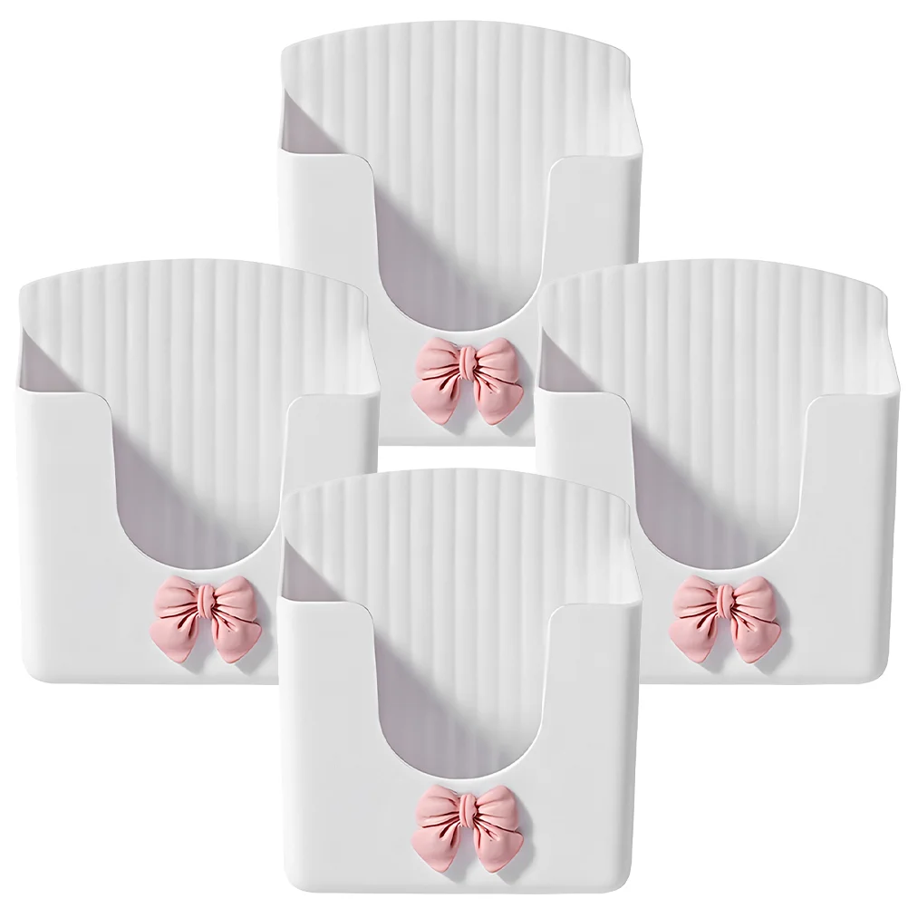 4 Pcs Wall Mounted Remote Control Box Holder Kickstand Support Home Abs Organizer Plastic 
4 Pcs Wall Mounted Remote Control Box Holder Kickstand Support Home Abs Organizer Plastic
