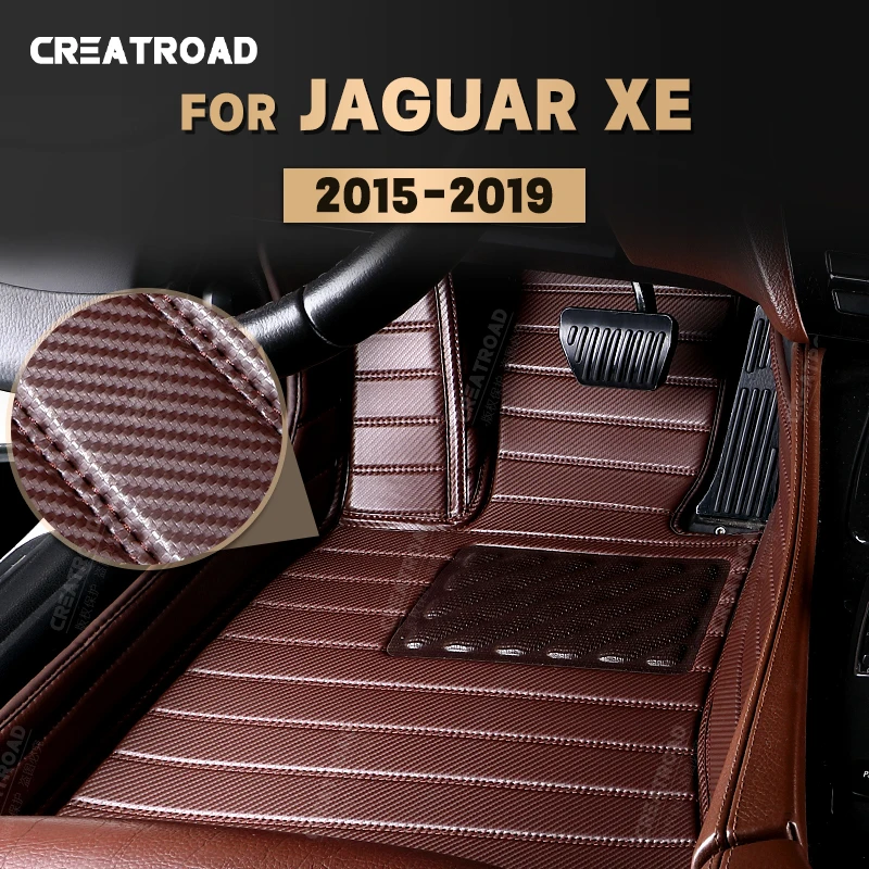 Коврики напольные из углеродного волокна для Jaguar XE 2015, 2016, 2017, 2018, 2019, аксессуары для интерьера автомобиля
Коврики напольные из углеродного волокна для Jaguar XE 2015, 2016, 2017, 2018, 2019, аксессуары для интерьера автомобиля