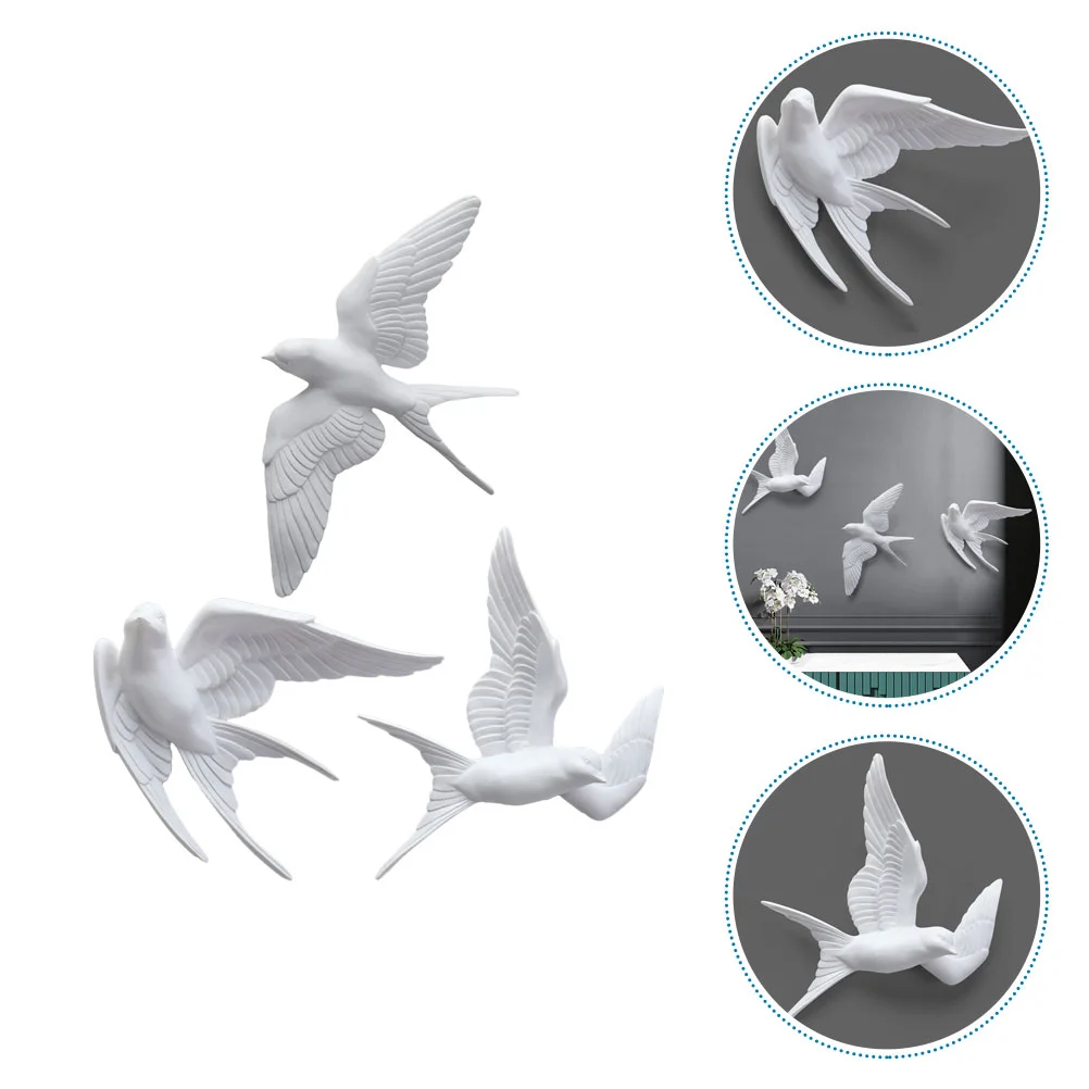 Wall Decor 3d Sticker Resin Birds Figurines Creative Living Room Animal Murals Background Decorative Home Ornaments
Wall Decor 3d Sticker Resin Birds Figurines Creative Living Room Animal Murals Background Decorative Home Ornaments