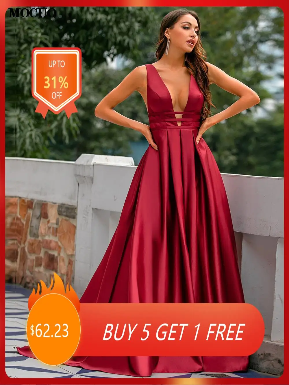 Sexy Red New Year Party Dress Winter Evening Dresses V Neck Satin Prom Dresses Long Elegant Evening Gown Robe De Soiree
Sexy Red New Year Party Dress Winter Evening Dresses V Neck Satin Prom Dresses Long Elegant Evening Gown Robe De Soiree
