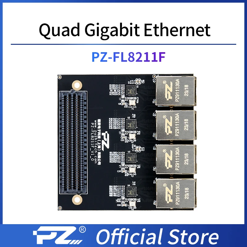 

PZ-FL8211F Puzhi Quad Gigabit Ethernet модуль fpga FMC LPC FMC дочерняя доска