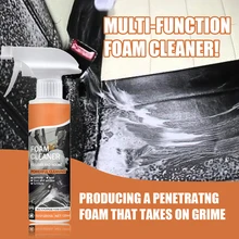 60/120ml Multi-Purpose Car Foam Cleaner Spray Car Interior Leather Seat Cleaning Agent Anti-UV Home Upholstery Cleaner Spray
60/120ml Multi-Purpose Car Foam Cleaner Spray Car Interior Leather Seat Cleaning Agent Anti-UV Home Upholstery Cleaner Spray