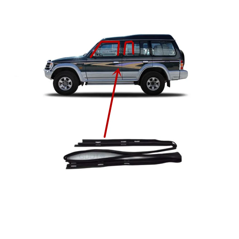 1 Piece 5 Door Glass Rubber Seal for Pajero V20 MB669185 Windows Sill Strip for Montero V30 Runchannel for Shogun V40 1989-2000
1 Piece 5 Door Glass Rubber Seal for Pajero V20 MB669185 Windows Sill Strip for Montero V30 Runchannel for Shogun V40 1989-2000