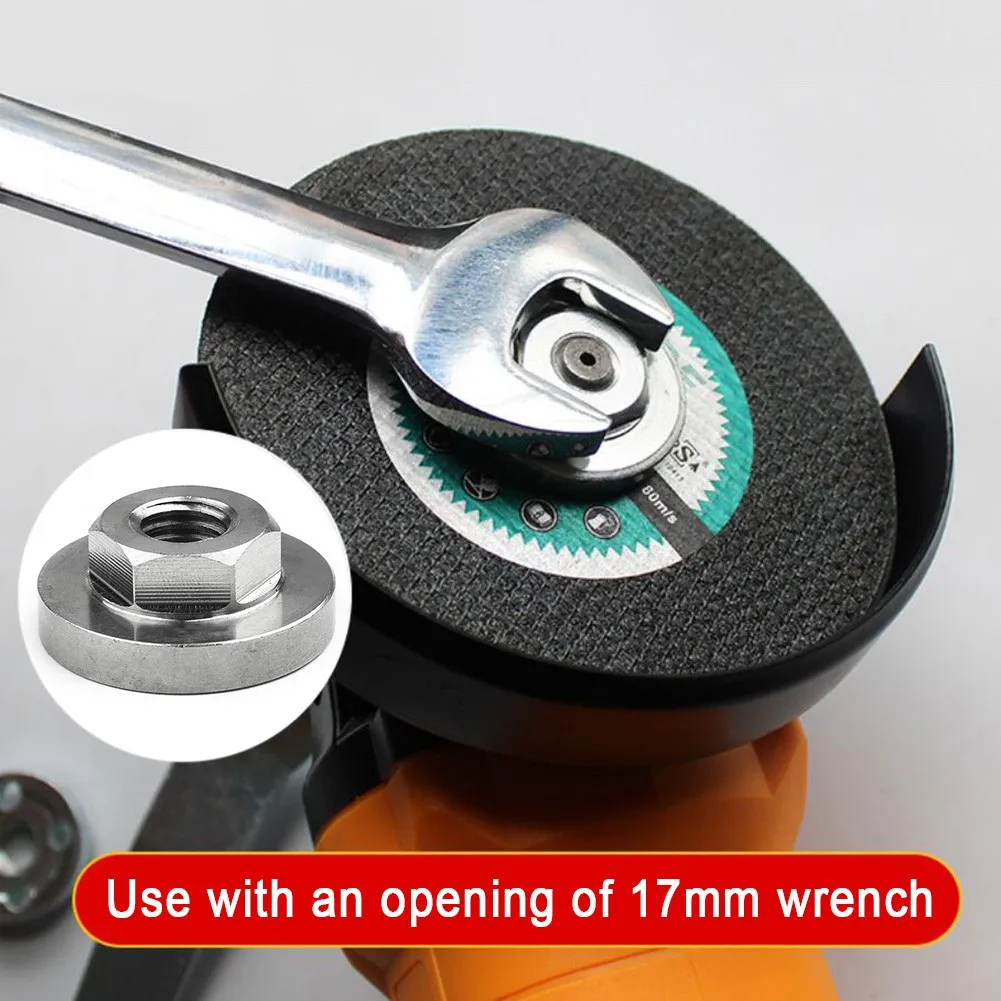 Non-slip Hex Nut Set Angle Grinder Nuts Tools Modification Accessories Replacement Stainless steel 30*17*8.5mm
Non-slip Hex Nut Set Angle Grinder Nuts Tools Modification Accessories Replacement Stainless steel 30*17*8.5mm
