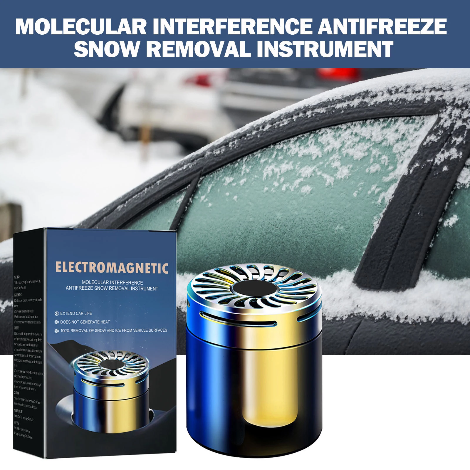 Vehicle Microwave Molecular Deicing Instrument All Round Purification Solid Deicing Cup No More Ice Formation
Vehicle Microwave Molecular Deicing Instrument All Round Purification Solid Deicing Cup No More Ice Formation