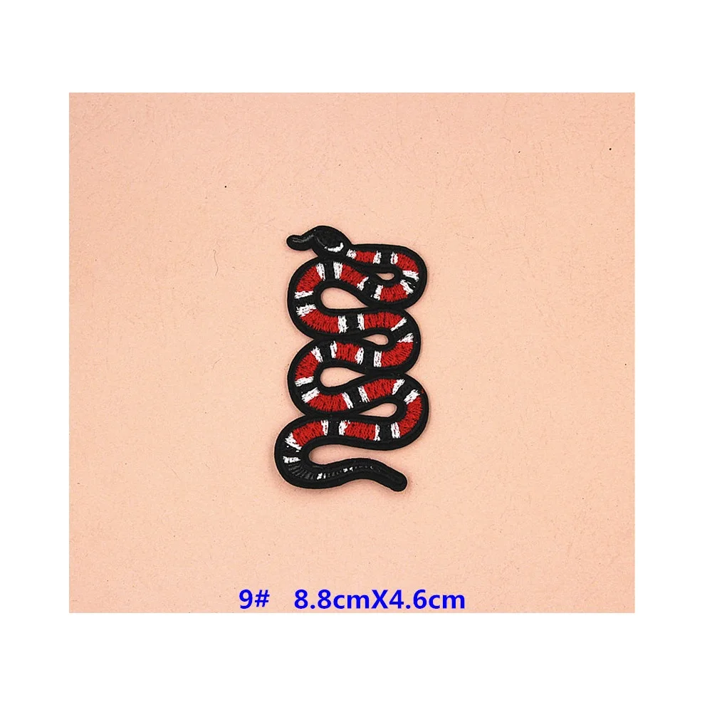 Small Size Snake Embroidered Patches Iron On For Clothes Hat DIY Accessory Garment Applique
Small Size Snake Embroidered Patches Iron On For Clothes Hat DIY Accessory Garment Applique