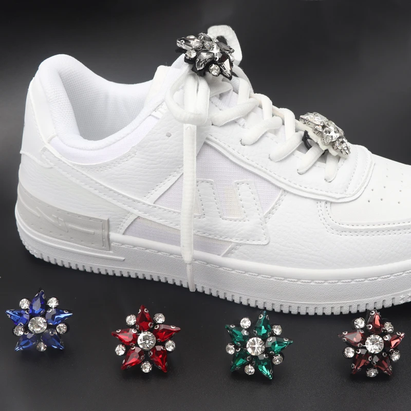 Women Luxurious Rhinestones Accessories Girls Colorful Flower Casual Shoelaces Buckle Canvas Shoes Sneaker Decoration Clip Bulk
Women Luxurious Rhinestones Accessories Girls Colorful Flower Casual Shoelaces Buckle Canvas Shoes Sneaker Decoration Clip Bulk