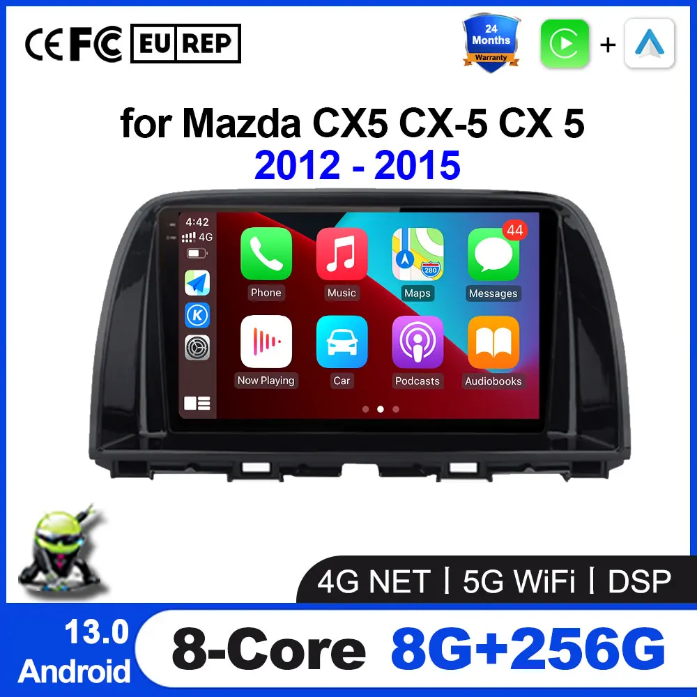 for Mazda CX5 CX-5 CX 5 2012 - 2015 Car Radio Multimedia Stereo GPS Navigation Wireless Carplay Android 13 Touch Screen IPS
for Mazda CX5 CX-5 CX 5 2012 - 2015 Car Radio Multimedia Stereo GPS Navigation Wireless Carplay Android 13 Touch Screen IPS