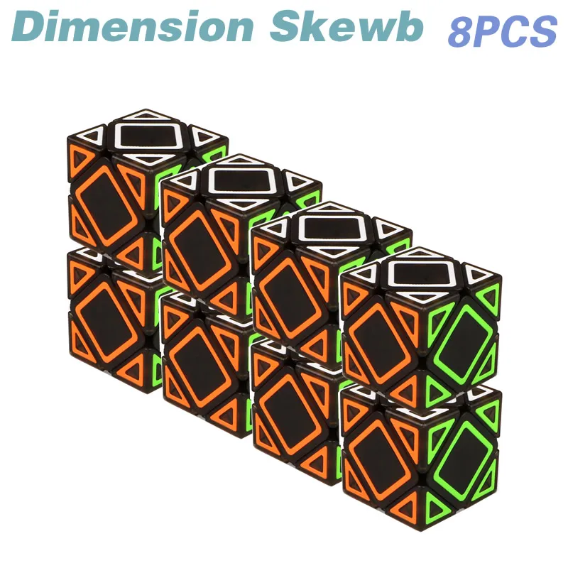 QYToys Dimension Skewed Magic Cube Wholesale Lots Bulk 8PCS Set Speed Twisty Puzzle Antistress Educational Toys For Children
QYToys Dimension Skewed Magic Cube Wholesale Lots Bulk 8PCS Set Speed Twisty Puzzle Antistress Educational Toys For Children