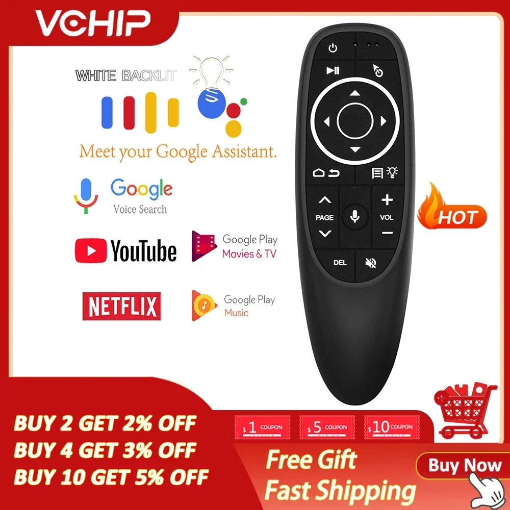 G10S Voice Remote Control G10S Pro G10 Air Mouse Wireless Air Mouse Gyroscope IR Learning for Android tv box X96 H96
G10S Voice Remote Control G10S Pro G10 Air Mouse Wireless Air Mouse Gyroscope IR Learning for Android tv box X96 H96
