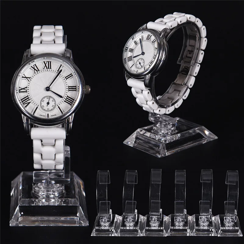 

1/2pc/lot Acrylic Clear Watch Bracelet Bangle Display Holder Stand Rack Retail Shop Showcase Brazaletes Jewelry Rack Wholesale