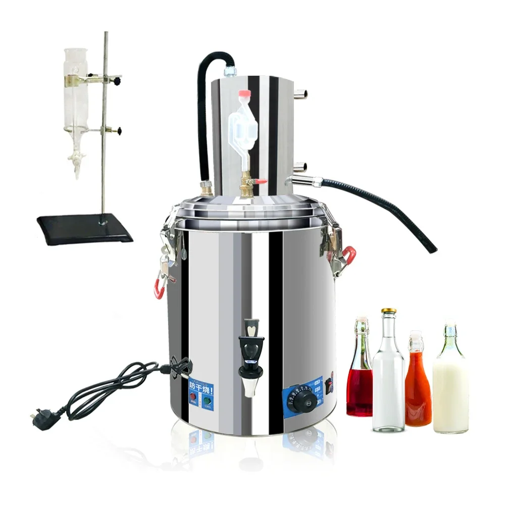 23/36/45/56L DIY Home Distiller Moonshine Still Stainless Steel Boiler White Spirits Pure Water Alcohol Oil Wine Brewing Kit
23/36/45/56L DIY Home Distiller Moonshine Still Stainless Steel Boiler White Spirits Pure Water Alcohol Oil Wine Brewing Kit