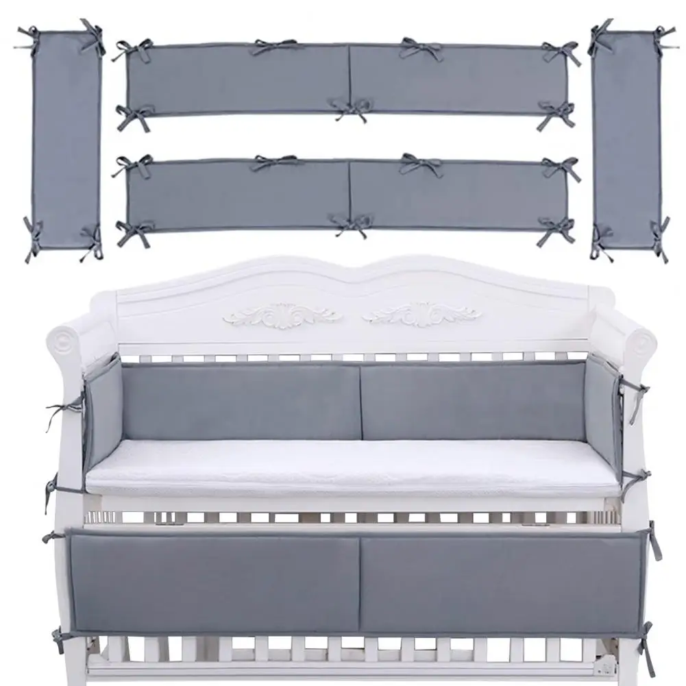 4Pcs/Set Crib Rail Covers Protect Your Baby's Crib Prevent Collisions Solid Color Heightened Child Safety Crib Guardrail Covers
4Pcs/Set Crib Rail Covers Protect Your Baby's Crib Prevent Collisions Solid Color Heightened Child Safety Crib Guardrail Covers