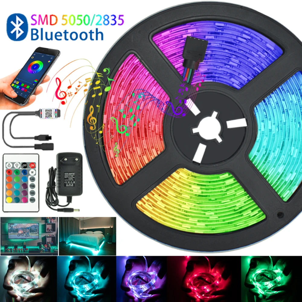 Светодиодная лента, водонепроницаемая, 30 м, Wi-Fi, Bluetooth, RGB 2835 5050 SMD, 5/10/15/20/25 м, 12 В
Светодиодная лента, водонепроницаемая, 30 м, Wi-Fi, Bluetooth, RGB 2835 5050 SMD, 5/10/15/20/25 м, 12 В