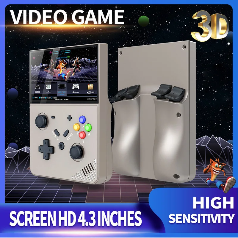 New R43-pro Handheld Game Console 3d Home 4k High-definition Nostalgic Retro Leisure Entertainment 64g 128g
New R43-pro Handheld Game Console 3d Home 4k High-definition Nostalgic Retro Leisure Entertainment 64g 128g