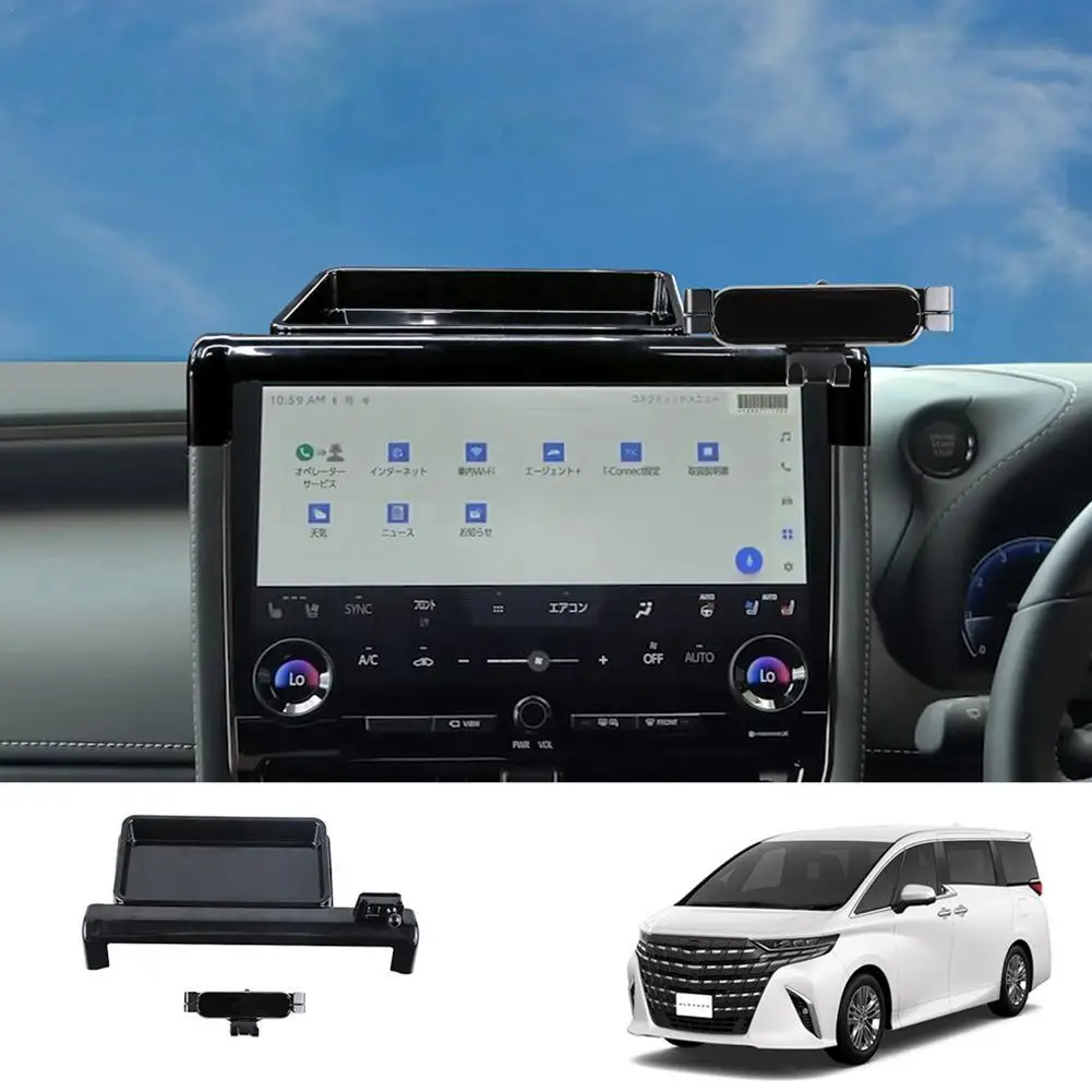 for Toyota Alphard 40 Series 2023+ Center Console Organizer Behind Screen Storage Box With Phone Holde 1pcs Auto Parts
for Toyota Alphard 40 Series 2023+ Center Console Organizer Behind Screen Storage Box With Phone Holde 1pcs Auto Parts