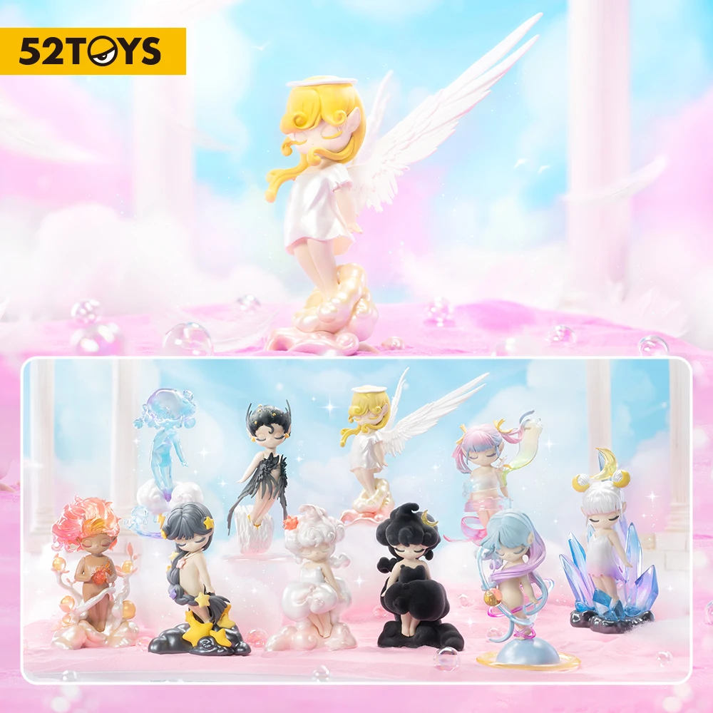52TOYS Fairy of Sky, 1PC Action Figure Blind Box Collectible Toy Desktop Decoration 3.3 Inch Gift Birthday Party
52TOYS Fairy of Sky, 1PC Action Figure Blind Box Collectible Toy Desktop Decoration 3.3 Inch Gift Birthday Party