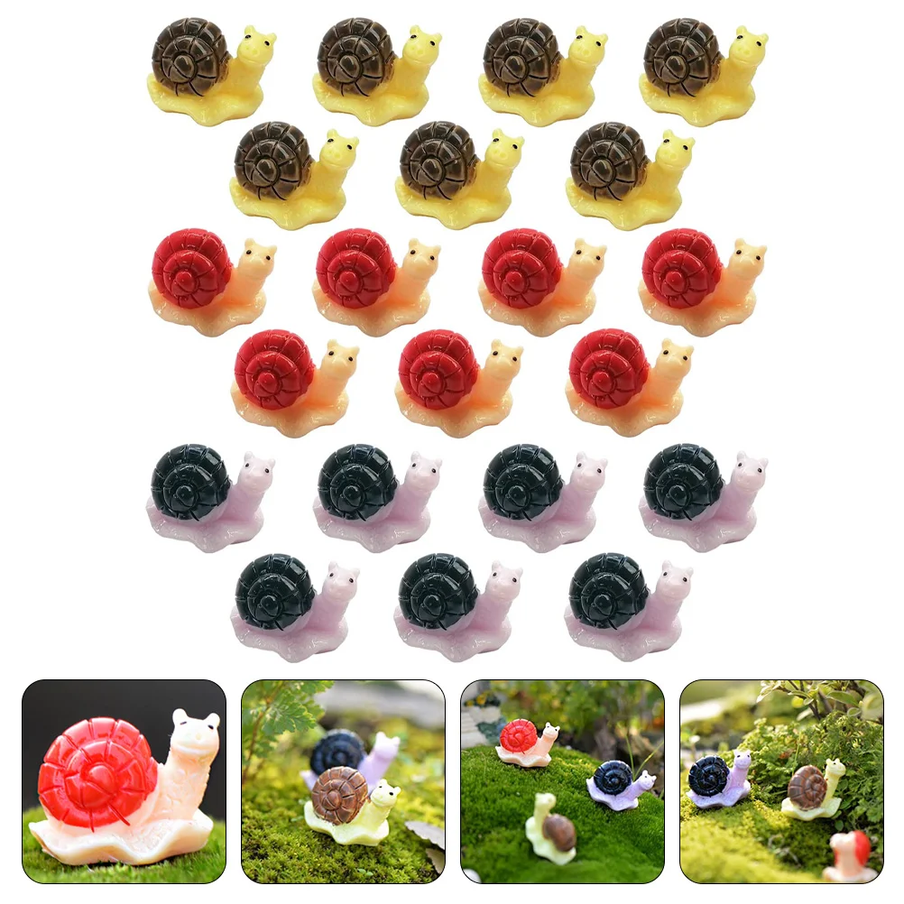 21 Pcs Mini Snail Statue Ornaments Vintage Decor Model Micro Landscape Resin Garden Figurine Scene Home
21 Pcs Mini Snail Statue Ornaments Vintage Decor Model Micro Landscape Resin Garden Figurine Scene Home