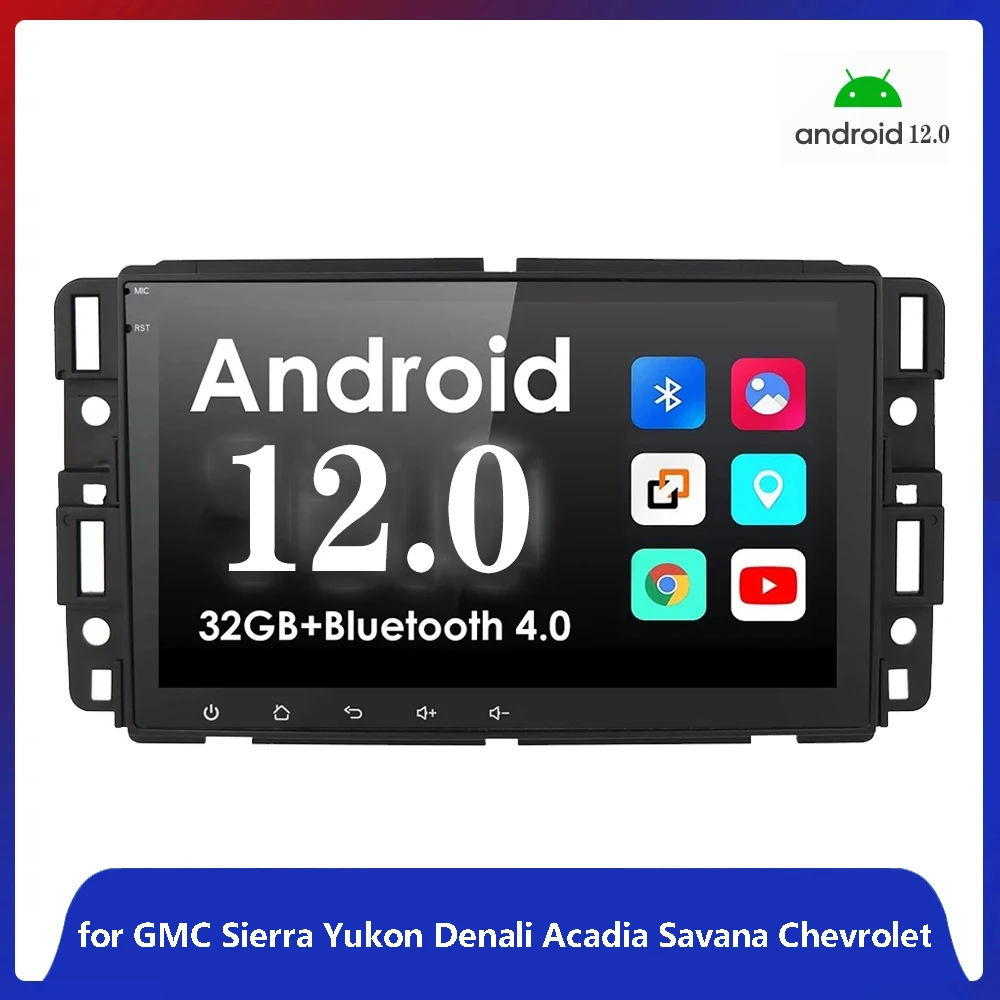 2Din GPS Radio Android 12.0 Car DVD Player for GMC Sierra Yukon Denali Acadia Savana Chevrolet Express Traverse Equinox
2Din GPS Radio Android 12.0 Car DVD Player for GMC Sierra Yukon Denali Acadia Savana Chevrolet Express Traverse Equinox