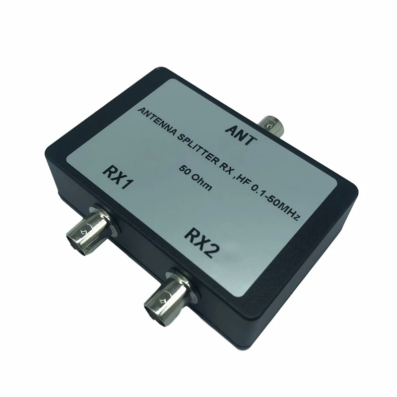 Black Antenna Splitter ABS Antenna Splitter Rx Hf 1-50 Mhz ANTENNA SPLITTER RX HF 1-50 Mhz Satellite Coax Cable Signal Splitter
Black Antenna Splitter ABS Antenna Splitter Rx Hf 1-50 Mhz ANTENNA SPLITTER RX HF 1-50 Mhz Satellite Coax Cable Signal Splitter