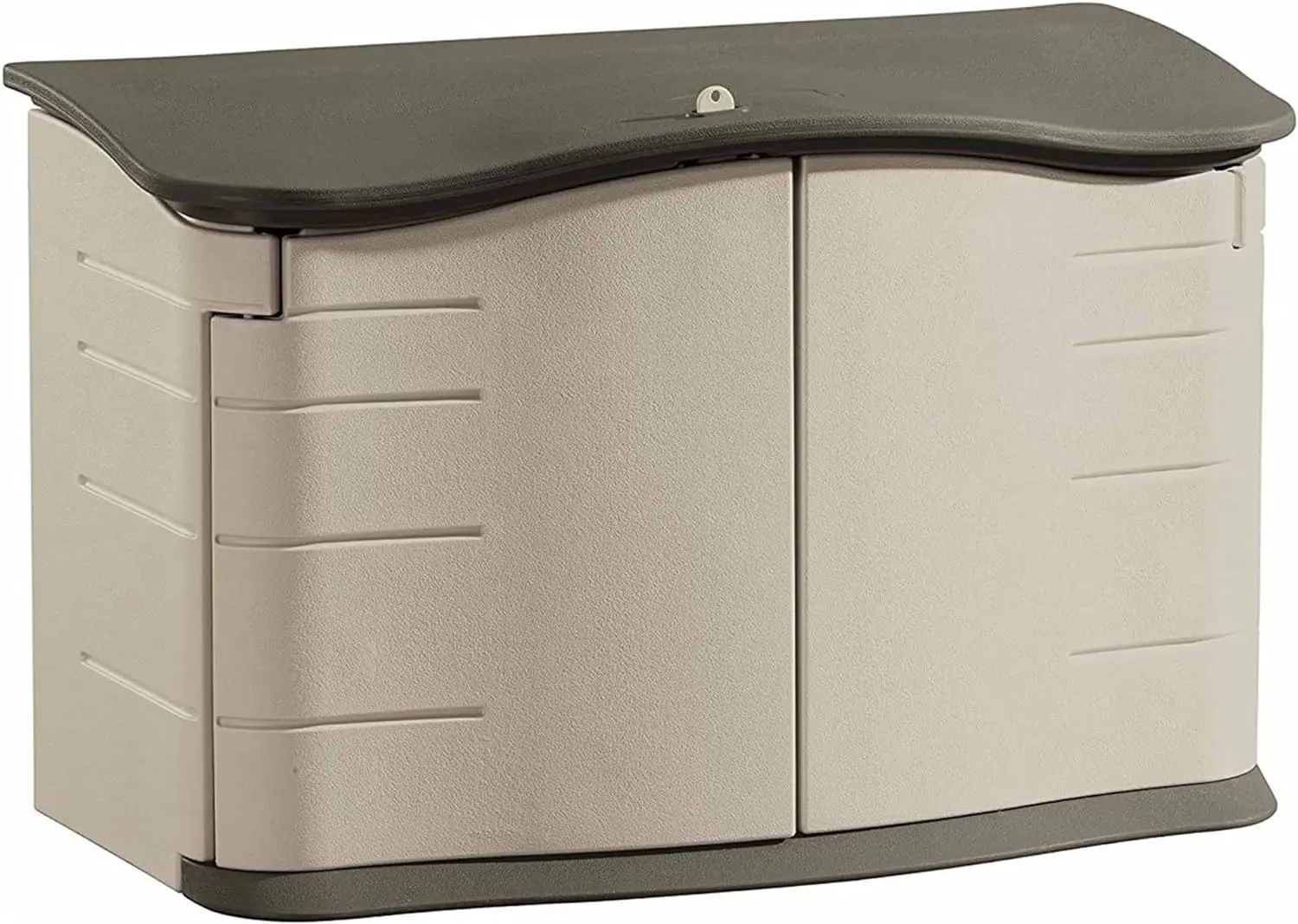 Rubbermaid Small Horizontal Resin Weather Resistant Outdoor Storage Shed, Olive and Sandstone, for Garden/Backyard/Home/Pool
Rubbermaid Small Horizontal Resin Weather Resistant Outdoor Storage Shed, Olive and Sandstone, for Garden/Backyard/Home/Pool