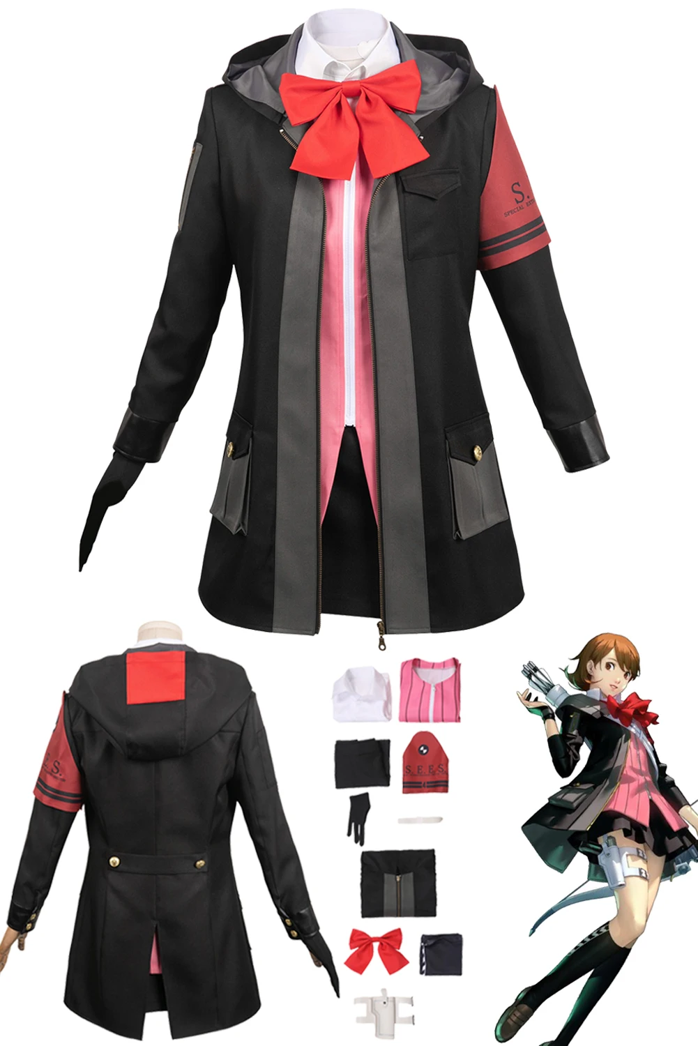 Yukari Takeba Cosplay Persona3 Reload Costume Shirt Skirt Coat Halloween Carnival Disguise Roleplay Suit For Female Women Adult
Yukari Takeba Cosplay Persona3 Reload Costume Shirt Skirt Coat Halloween Carnival Disguise Roleplay Suit For Female Women Adult